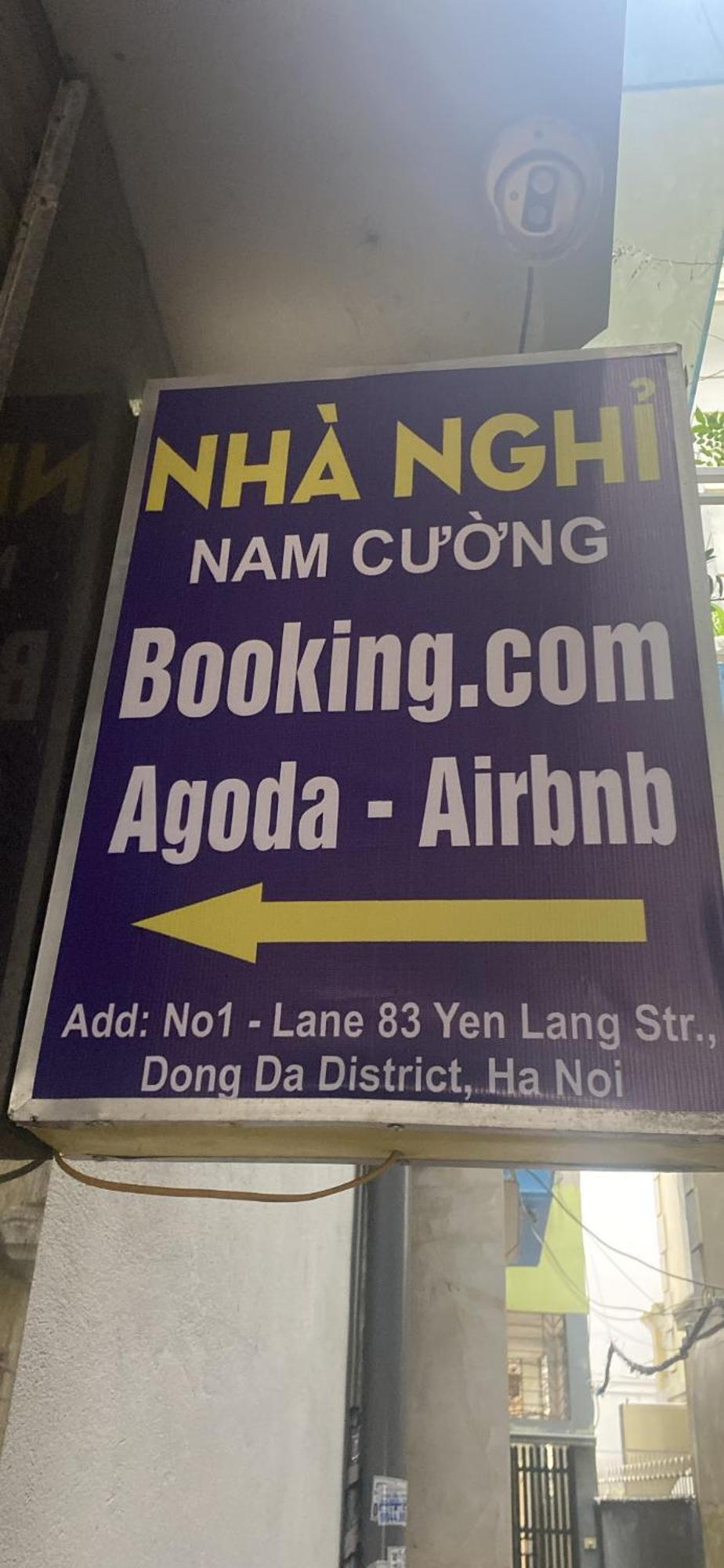 Nam Cuong Motel - Phong Don Co Cua So Thoang Mat Khep Kin - Thang May ฮานอย ภายนอก รูปภาพ