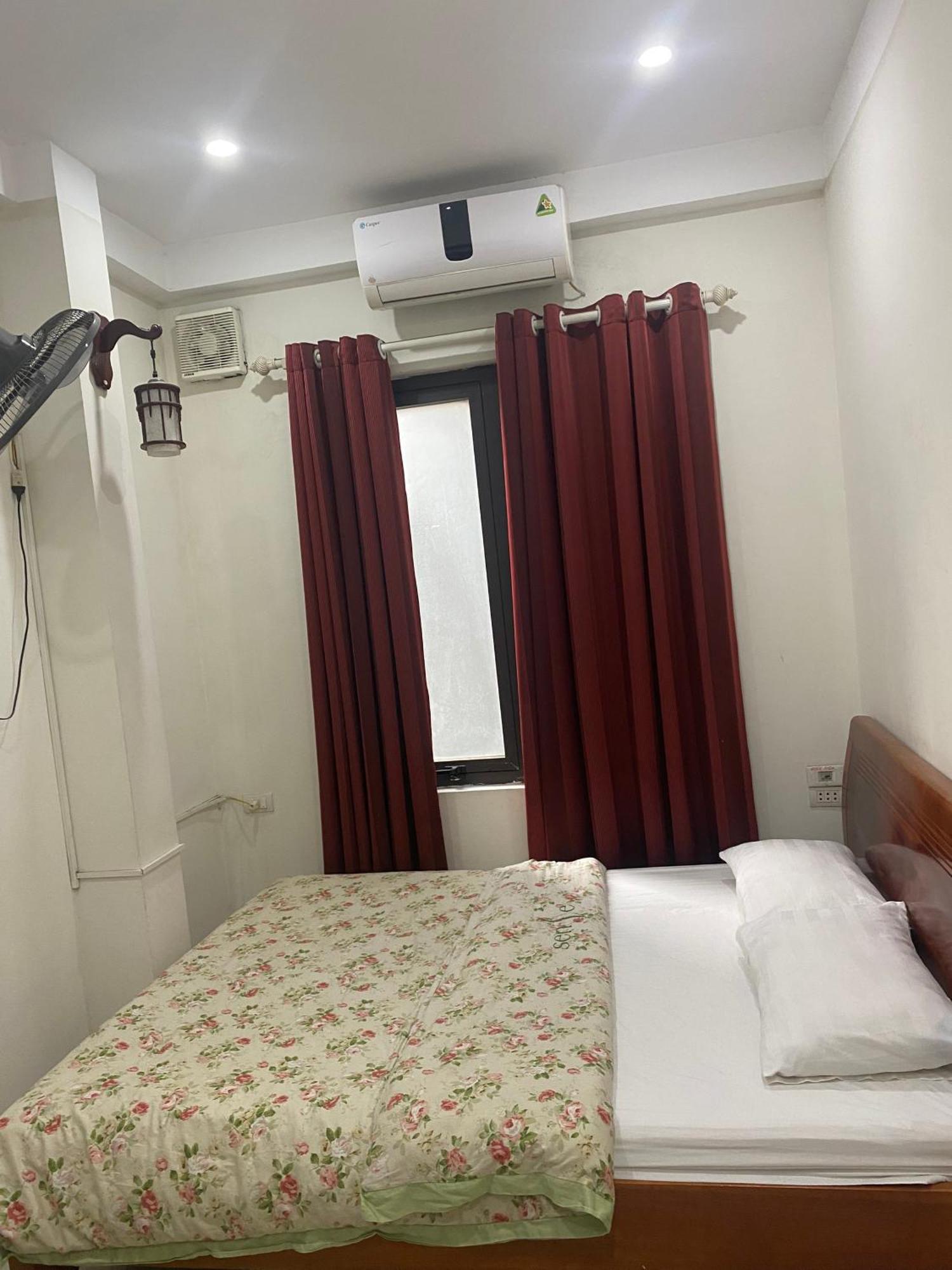 Nam Cuong Motel - Phong Don Co Cua So Thoang Mat Khep Kin - Thang May ฮานอย ภายนอก รูปภาพ